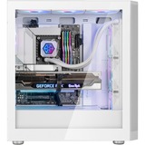 SilverStone FARA 514X boîtier midi tower Blanc | 2x USB-A | 1x USB-C | RGB | Verre Trempé