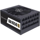 SilverStone SST-DA1650-G, 1650 Watt alimentation  Noir, 1650 W, 90 - 264 V, 43 - 63 Hz, Actif, 130 W, 1650 W