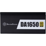 SilverStone SST-DA1650-G, 1650 Watt alimentation  Noir, 1650 W, 90 - 264 V, 43 - 63 Hz, Actif, 130 W, 1650 W