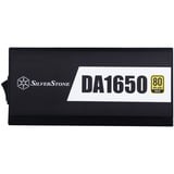 SilverStone SST-DA1650-G, 1650 Watt alimentation  Noir, 1650 W, 90 - 264 V, 43 - 63 Hz, Actif, 130 W, 1650 W