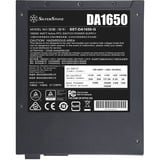 SilverStone SST-DA1650-G alimentation  modulaire 1650 watt Noir, 12x PCIe, 1650 W, 90 - 264 V, 43 - 63 Hz, Actif, 130 W, 1650 W