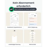 SwitchBot Thermostat de radiateur intelligent Blanc