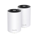 TP-Link Deco XE75 Tri-bande (2,4 GHz / 5 GHz / 6 GHz) Wi-Fi 6E (802.11ax) Blanc 3 Interne, Routeur maillé Blanc, Blanc, Interne, 510 m², Tri-bande (2,4 GHz / 5 GHz / 6 GHz), Wi-Fi 6E (802.11ax), 802.11a, 802.11b, 802.11g, Wi-Fi 4 (802.11n), Wi-Fi 5 (802.11ac), Wi-Fi 6 (802.11ax), Wi-Fi 6E...