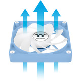 Thermaltake CT140 Reverse ARGB Sync PC Cooling Fan Hydrangea Blue ventilateurs de boîtier Bleu clair, 2 pièces, 140 x 140 x 25 mm, PWM