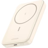 UGREEN 25208 banque d'alimentation électrique 10000 mAh Recharge sans fil Beige, Powerbank Blanc, 10000 mAh, Power Delivery 3.0, Recharge sans fil, Beige