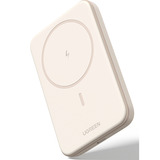 UGREEN 25208 banque d'alimentation électrique 10000 mAh Recharge sans fil Beige, Powerbank Blanc, 10000 mAh, Power Delivery 3.0, Recharge sans fil, Beige