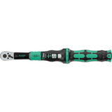 Wera Clé dynamométrique avec cliquet réversible Click-Torque Lock A 5 Noir/Vert