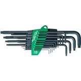 Wiha Jeu de clés Allen dans le support ProStar, Tournevis Noir, 14 pièces