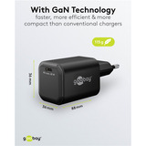 goobay 79156, Chargeur Noir
