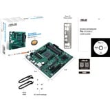 ASUS PRO B550M-C/CSM carte mère socket AM4 Vert/Noir, RAID, Gb-LAN, Sound, µATX