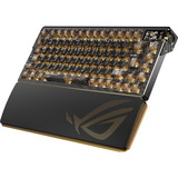 ASUS RGB clavier gaming mécanique Noir, Layout DE (QWERTZ), ROG NX Snow, 75%