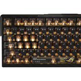 ASUS RGB clavier gaming mécanique Noir, Layout DE (QWERTZ), ROG NX Snow, 75%