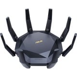 ASUS RT-AX89X AX6000 AiMesh routeur sans fil Ethernet Bi-bande (2,4 GHz / 5 GHz) Noir Noir/Or, Wi-Fi 6 (802.11ax), Bi-bande (2,4 GHz / 5 GHz), Ethernet/LAN, 3G, Noir, Routeur