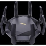 ASUS RT-AX89X AX6000 AiMesh routeur sans fil Ethernet Bi-bande (2,4 GHz / 5 GHz) Noir Noir/Or, Wi-Fi 6 (802.11ax), Bi-bande (2,4 GHz / 5 GHz), Ethernet/LAN, 3G, Noir, Routeur