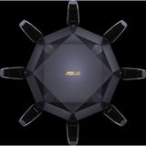 ASUS RT-AX89X AX6000 AiMesh routeur sans fil Ethernet Bi-bande (2,4 GHz / 5 GHz) Noir Noir/Or, Wi-Fi 6 (802.11ax), Bi-bande (2,4 GHz / 5 GHz), Ethernet/LAN, 3G, Noir, Routeur