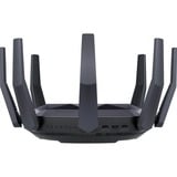 ASUS RT-AX89X AX6000 AiMesh routeur sans fil Ethernet Bi-bande (2,4 GHz / 5 GHz) Noir Noir/Or, Wi-Fi 6 (802.11ax), Bi-bande (2,4 GHz / 5 GHz), Ethernet/LAN, 3G, Noir, Routeur
