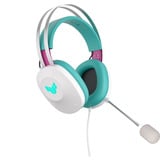 ASUS  casque gaming over-ear Blanc/Turquoise