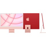 Apple iMac 59,62 cm (24") M1 8-Core, Systéme-MAC Rouge/rosé