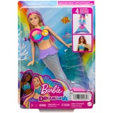 Barbie Magic Light Sirène - Malibu, Poupée 