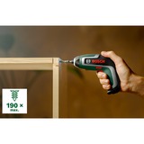 Bosch 06039E0001, IXO 7, Tournevis Vert/Noir