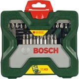 Bosch 2 607 019 613 Caisse à outils pour mécanicien, Perceuse, ensembles embouts Vert, Clé à pipe, L=25mm L=50mm, Vert, 172 mm, 44 mm, 172 mm