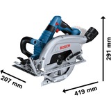 Bosch GKS 18V-70 L Professional, Scie circulaire Bleu/Noir, 106 dB, 95 dB, 18 V, 228 mm, 426 mm, 330 mm