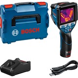 Bosch GTC 600 C Professional, Détecteur thermique Bleu/Noir, Noise equivalent temperature difference (NETD), -20 - 600 °C, 9 Hz, 50 mK, Thermique, 2 °C