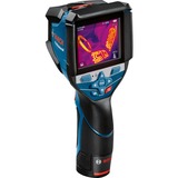 Bosch GTC 600 C Professional, Détecteur thermique Bleu/Noir, Noise equivalent temperature difference (NETD), -20 - 600 °C, 9 Hz, 50 mK, Thermique, 2 °C