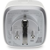 Bosch Plug Compact Prise intelligente 2990 W Maison Blanc, Switch socket Blanc, Sans fil, ZigBee, 2400 MHz, Intérieure, Blanc, Maison