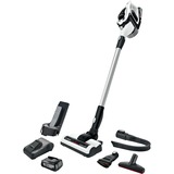 Bosch Serie 8 BBS812PCK aspirateur de table Blanc Sans sac, Aspirateur balais Blanc, Sec, Filtrage, Tapis, 76 dB, Sans sac, Blanc