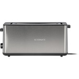 Braun HT 1610 8 1030 W Noir, Acier inoxydable, Grille-pain Acier inoxydable/Noir, Noir, Acier inoxydable, Plastique, Acier inoxydable, Boutons, Rotatif, 1030 W, 25 cm