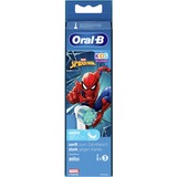 Braun Oral-B Kids Spiderman, Tête brosse à dent électrique Blanc