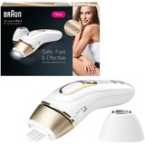 Braun Silk-expert Pro 81680379 épilateur léger Lumière pulsée Blanc, Or, Dépilatoire Blanc/Or, Blanc, Or, Lumière pulsée, Abdomen, Arrière de la cuisse, Bikini, Fessiers, Cuisse avant, Intérieur des avant-bras,..., Royaume-Uni, NIET gebruiken op:• hoofdhuid, wenkbrauwen of andere plekken bij of rondom de ogen. Gebruik op..., Secteur