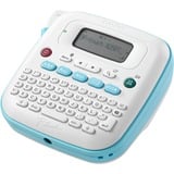 Brother PT-N25BT - Étiqueteuse Bluetooth portable pour la maison et le bureau Blanc/Bleu clair, Transfert thermique, 180 x 180 DPI, 12 mm/sec, Couleur, Sans fil, Bleu, Blanc