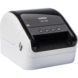 Brother QL-1100c - Imprimante d'étiquettes connectable Noir/Blanc, Thermique directe, 300 x 300 DPI, 110 mm/sec, Avec fil, Noir, Blanc
