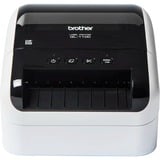 Brother QL-1100c - Imprimante d'étiquettes connectable Noir/Blanc, Thermique directe, 300 x 300 DPI, 110 mm/sec, Avec fil, Noir, Blanc