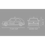 COBI Volkswagen Golf (1974) Police, Jouets de construction Blanc