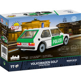COBI Volkswagen Golf (1974) Police, Jouets de construction Blanc