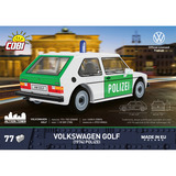 COBI Volkswagen Golf (1974) Police, Jouets de construction Blanc