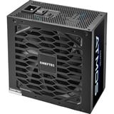 Chieftec Atmos unité d'alimentation d'énergie 750 W 20+4 pin ATX ATX Noir alimentation  Noir, 750 W, 100 - 240 V, 50/60 Hz, 9 - 4.5 A, 9 A, 4,5 A