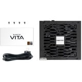 Chieftec Vita Netzteil 80+Bronze retail - PC-/Server Netzteil - 12,5 min unité d'alimentation d'énergie 20+4 pin ATX PS/2 alimentation  750 watt Noir, 4x PCIe, 5 min, 750 W, 100 - 240 V, 20+4 pin ATX, 65 cm, 450 mm, 450 mm