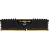 Corsair Vengeance LPX Series Low Profile 16 Go DDR4 2666 MHz CL16, Mémoire vive Noir, RAM DDR4 PC4-21300