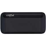 Crucial X8 1000 Go Noir, SSD Noir, 1000 Go, USB Type-C, 3.2 Gen 2 (3.1 Gen 2), 1050 Mo/s, Noir