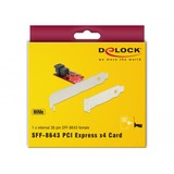 DeLOCK 89535 carte et adaptateur d'interfaces Interne SAS, Contrôleur PCIe, SAS, PCIe 3.0, 12 Gbit/s, Windows 10 Education, Windows 10 Education x64, Windows 10 Enterprise, Windows 10 Enterprise x64,..., Boîte