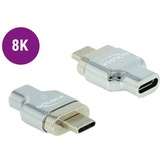 DeLOCK Adaptateur magnétique Thunderbolt 3 / USB Type-C Argent