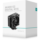 DeepCool AK400 G2 DIGITAL NYX Refroidisseur CPU Noir