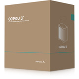 DeepCool CG590U 5F boîtier midi tower Noir | 2x USB-A | 1x USB-C | Verre Trempé