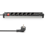 Digitus DA-70624, Multiprise Argent/Noir