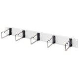 Digitus Panneau de rangement pour câbles avec supports en acier pour armoires de 482,6 mm (19 po), 1U, Guide-câble Noir, 6 mm (19 po), 1U, Panneau de gestion de câbles, Gris, Acier, 1U, Ovale, Chine
