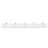 Digitus Panneau de rangement pour câbles avec supports en acier pour armoires de 482,6 mm (19 po), 1U, Guide-câble Noir, 6 mm (19 po), 1U, Panneau de gestion de câbles, Gris, Acier, 1U, Ovale, Chine